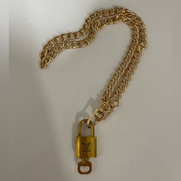 Louis Vuitton Lock and Key with chain #320 - Picture 3 of 5